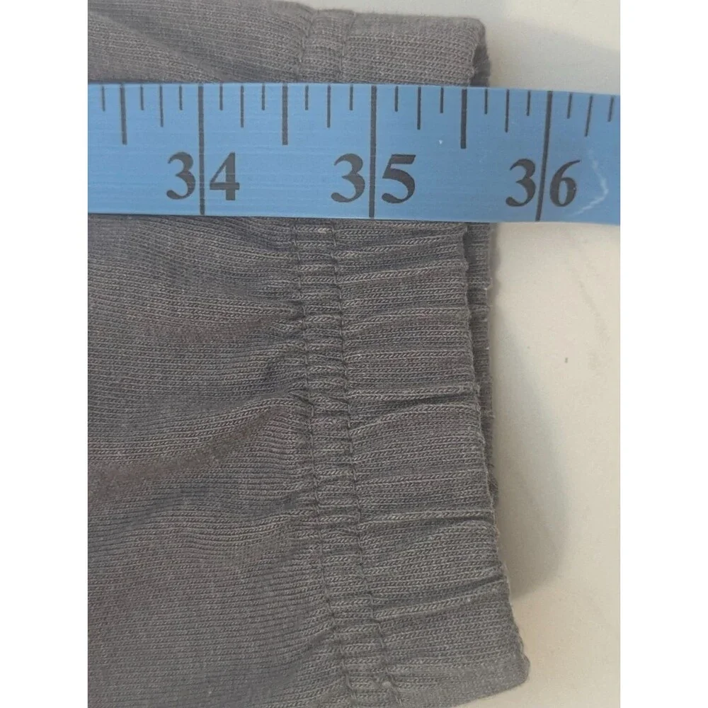 The North Face Men's XL Hoodie Henley 3 Snap Pullover Gray Cotton Blend F18